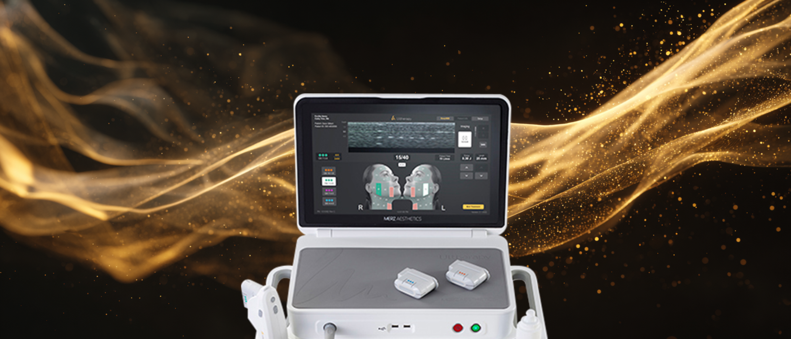 울쎄라피 프라임 리프팅 장비와 프리미엄 초음파 리프팅 이미지