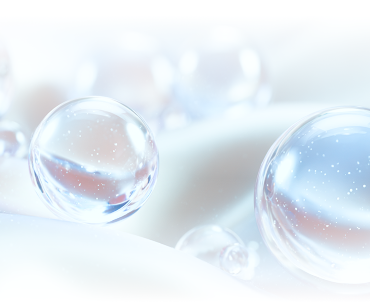 벗겨내지 않고 각질을 녹여내는 라라필 필링 시술 콘셉트를 표현한 이미지