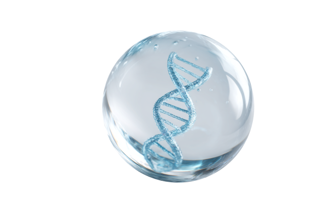줄기세포 배양액에서 엑소좀을 고순도로 분리하는 ExoSCRT 정제 과정을 설명하는 이미지
