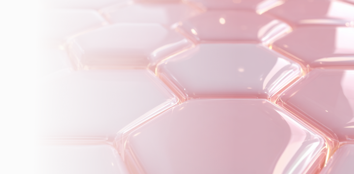 PLLA 입자가 진피층에서 콜라겐 생성 과정을 촉진하는 3D 피부 구조 이미지