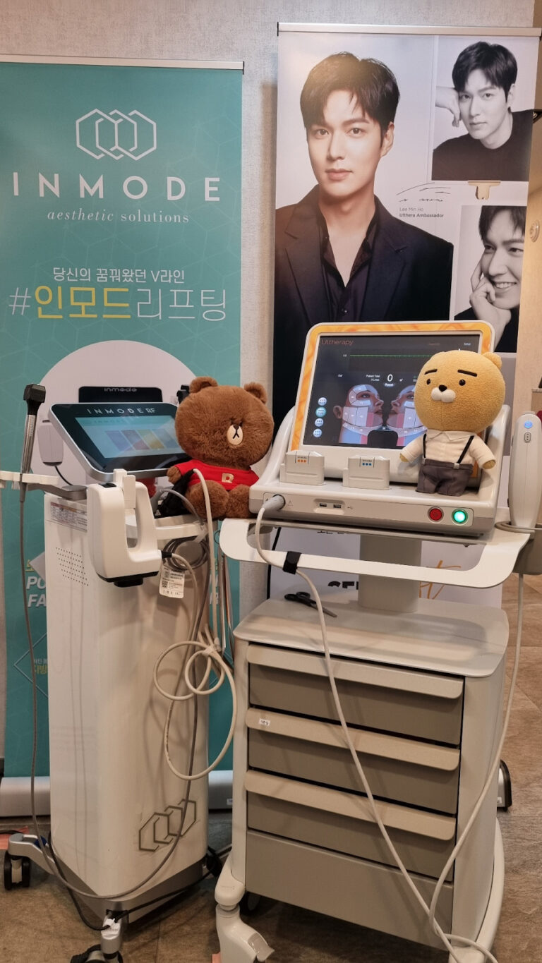 한국 인모드 / INMODE 2가지 핸드피스  / 인모드 + 울쎄라 시너지 효과